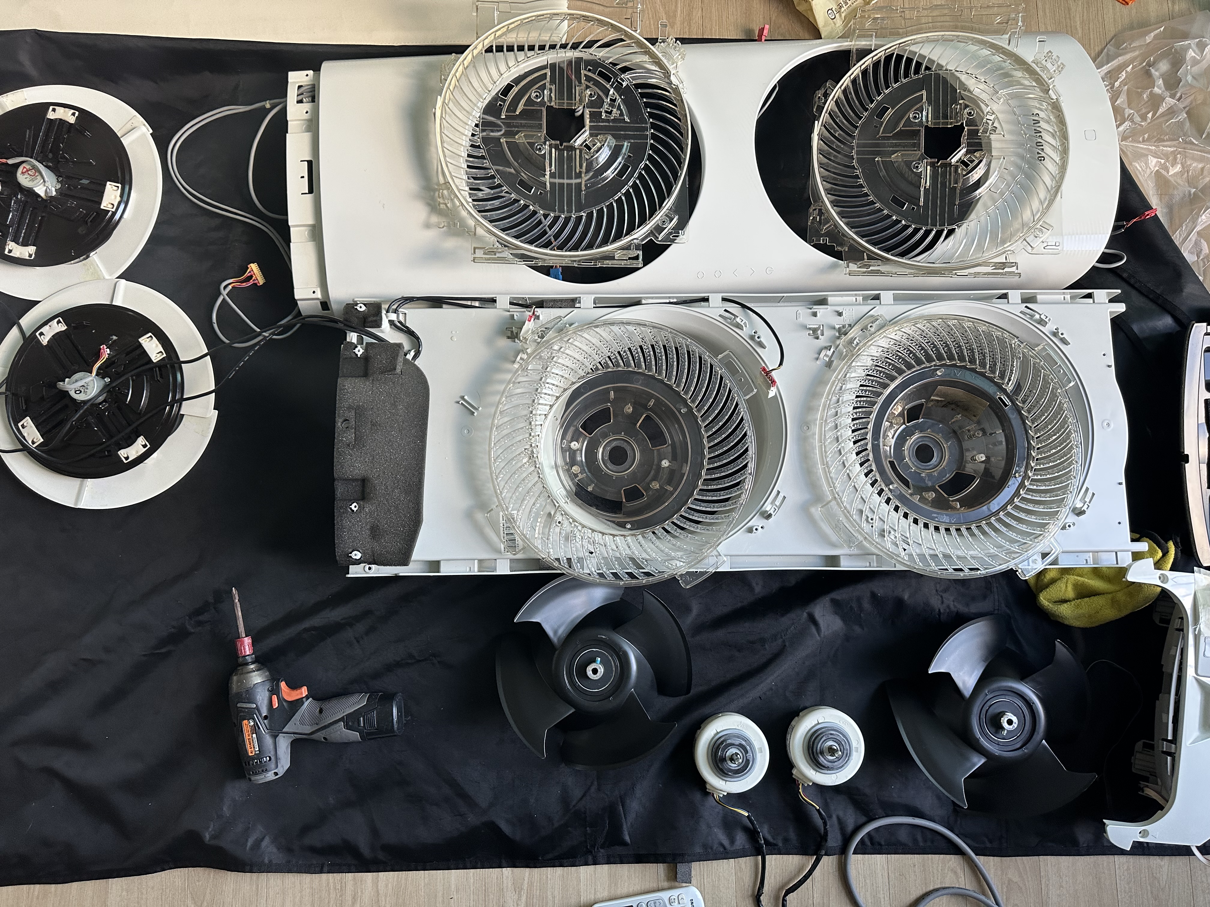 청소 후 에어컨